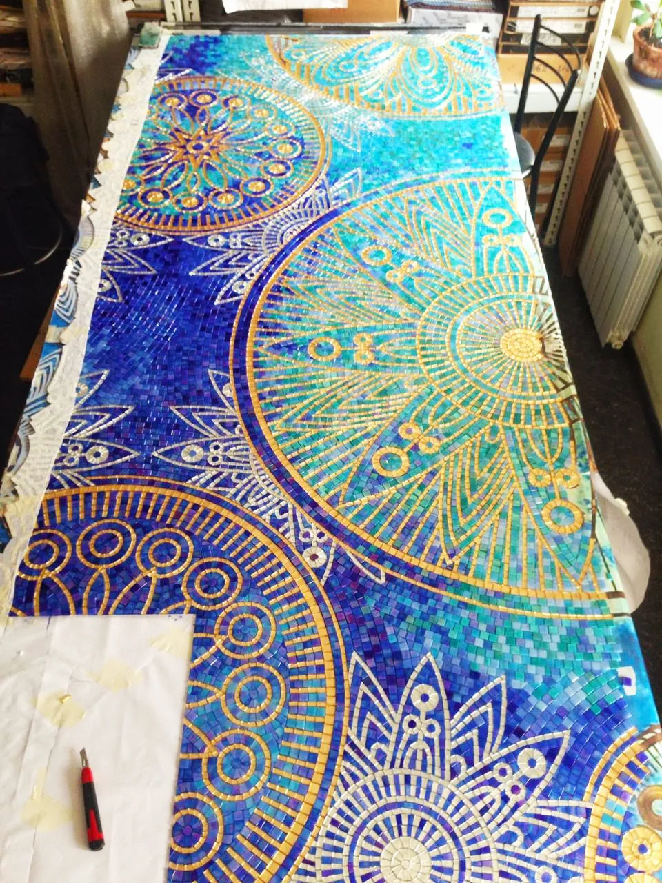 Стеклянная мозаика