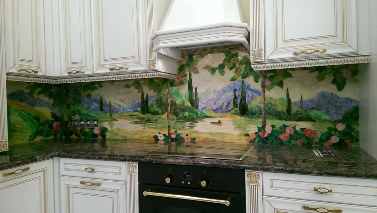 Стеклянная мозаика