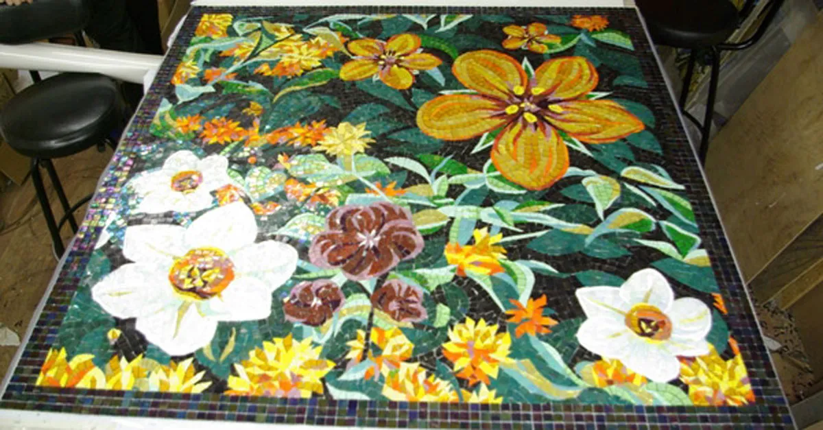 Стеклянная мозаика