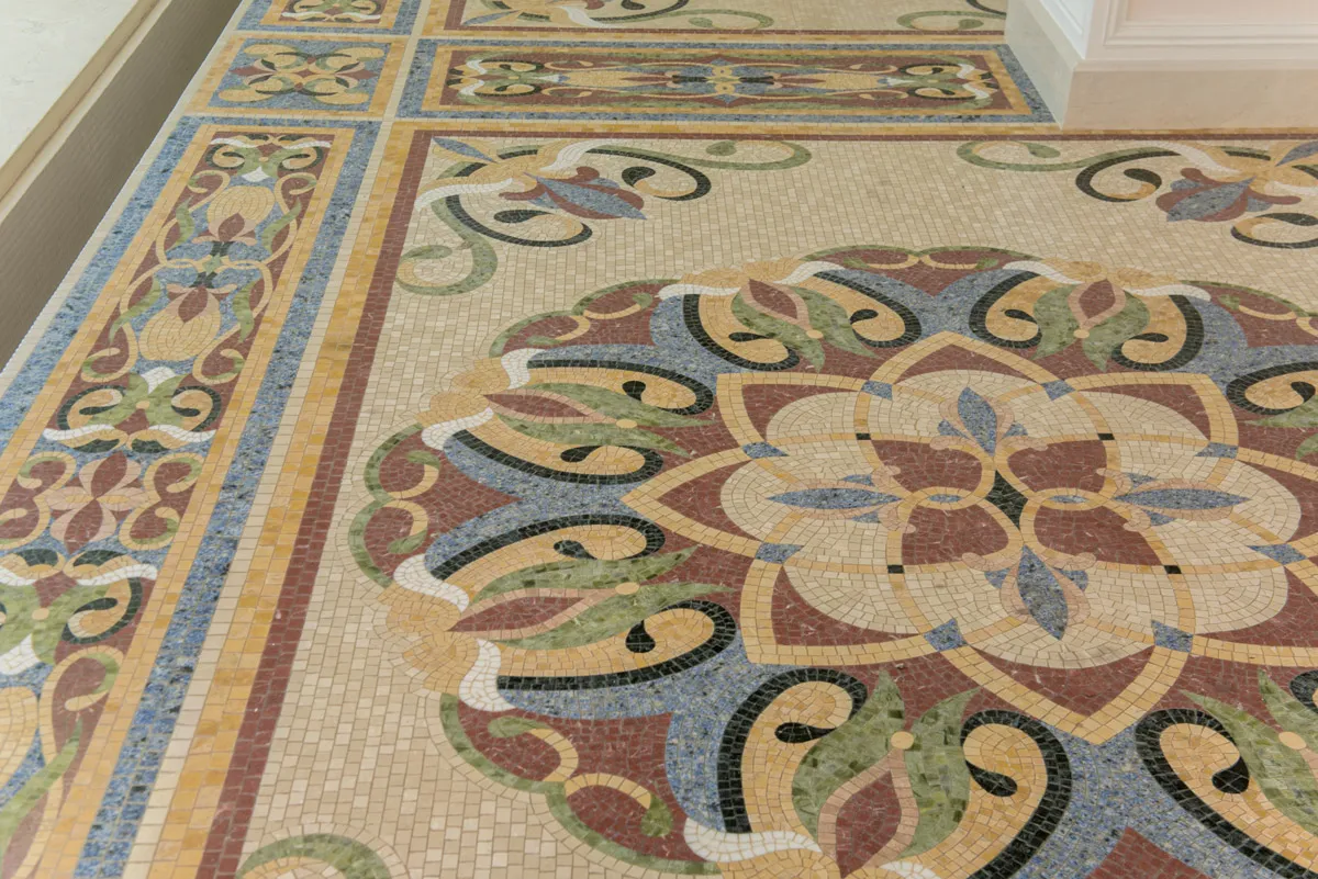 Мраморная мозаика