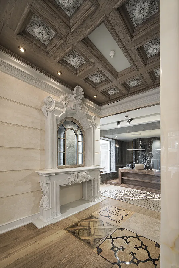 Камин в нашем офисе