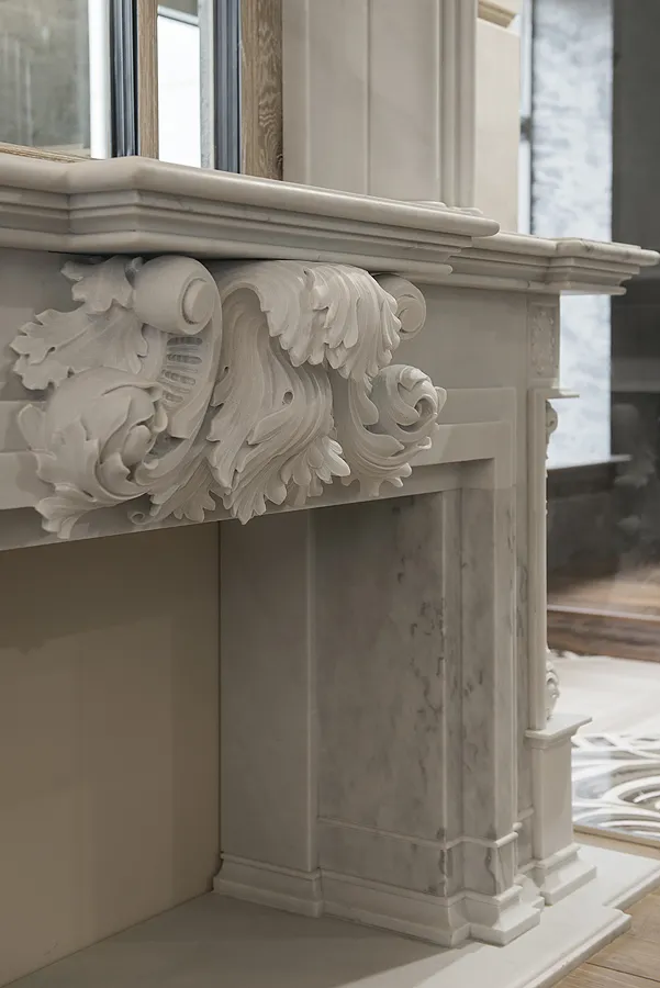 Камин в нашем офисе