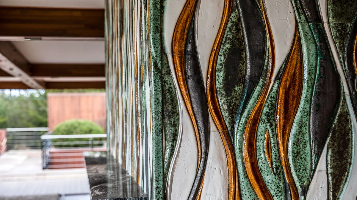 Керамика в экстерьере