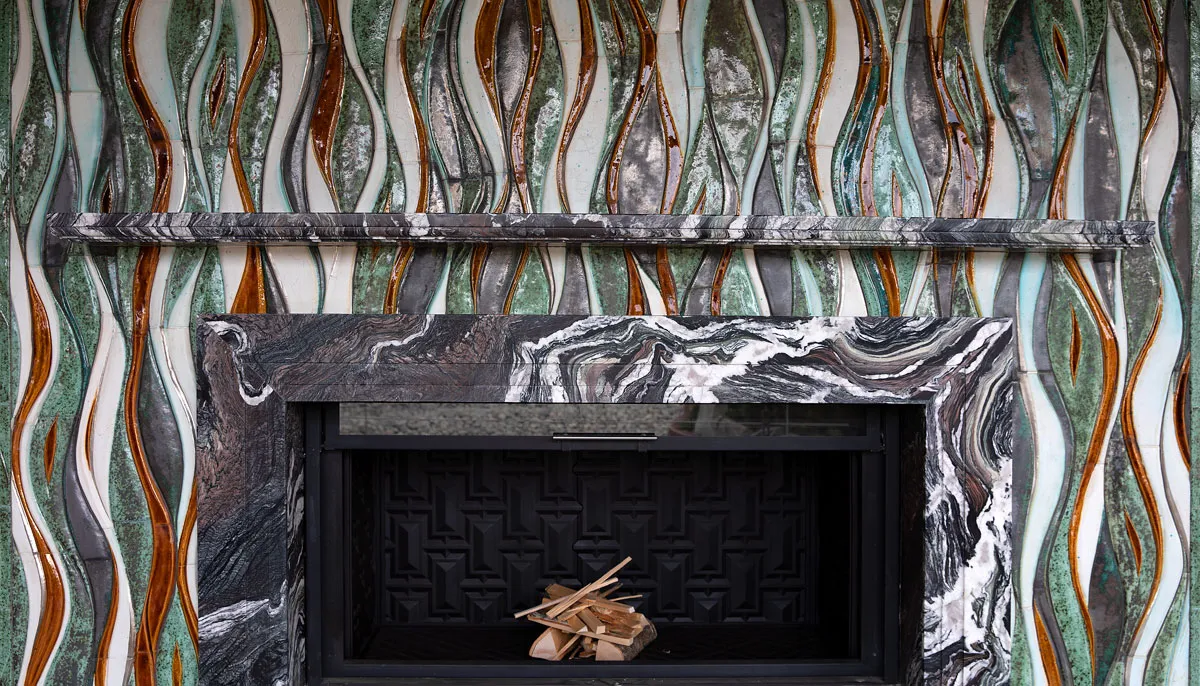 Керамика в экстерьере