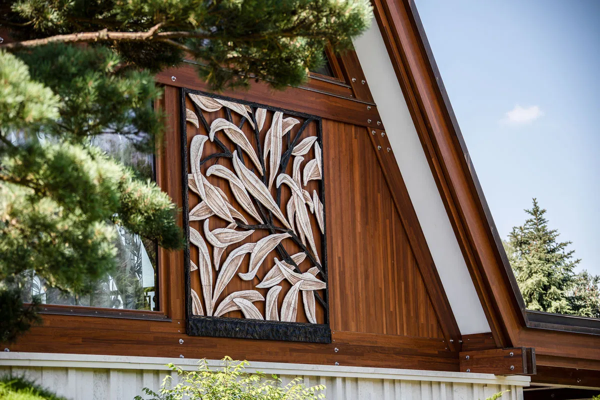 Керамика в экстерьере