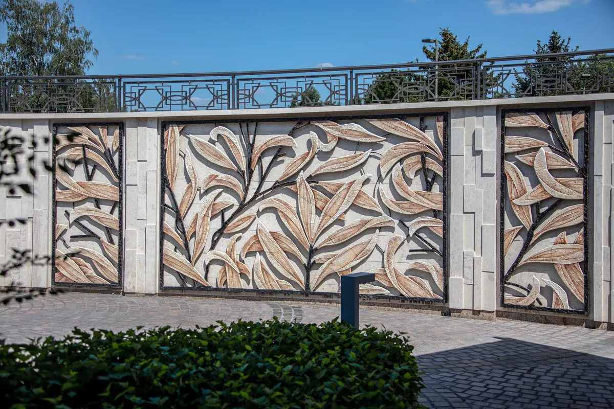 Керамика в экстерьере