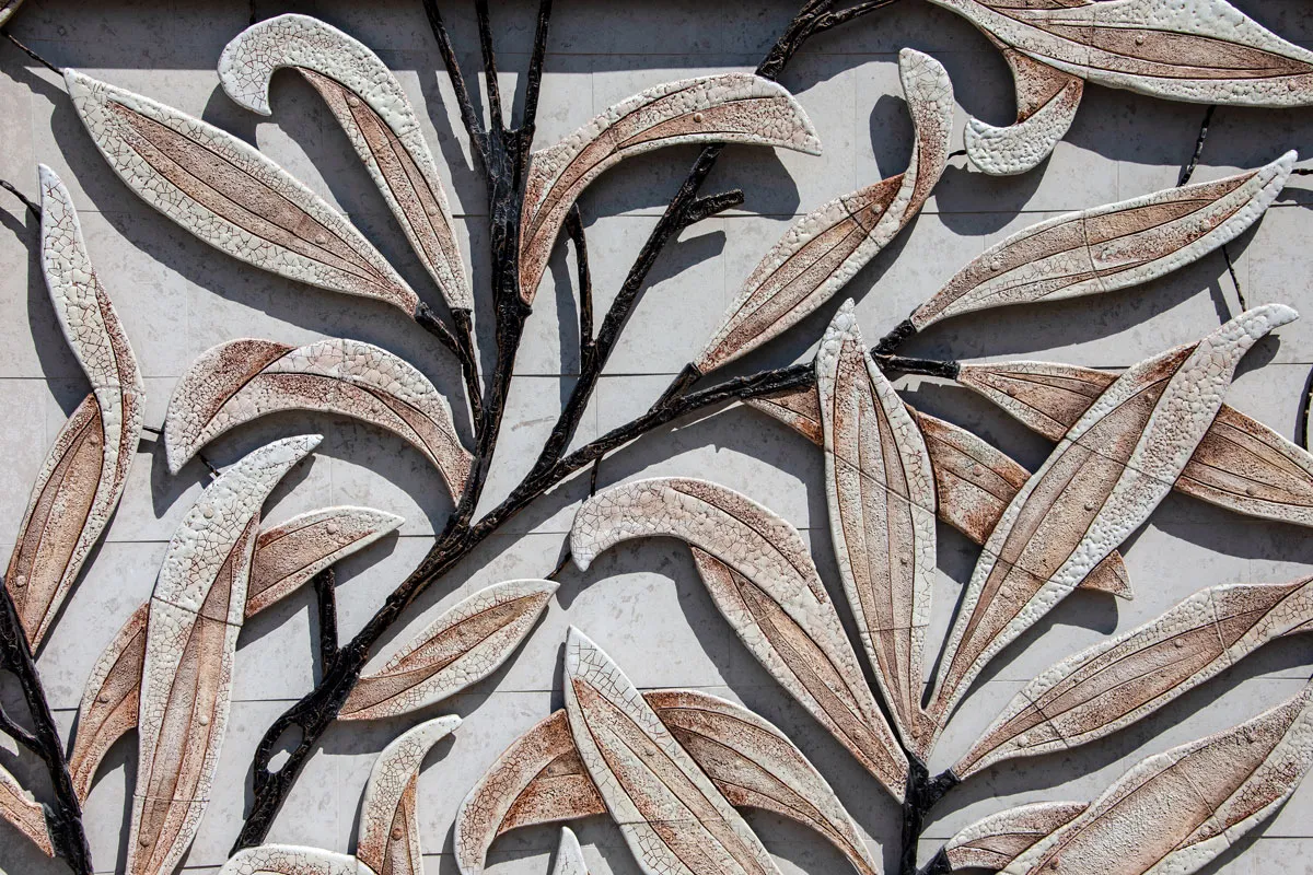 Керамика в экстерьере