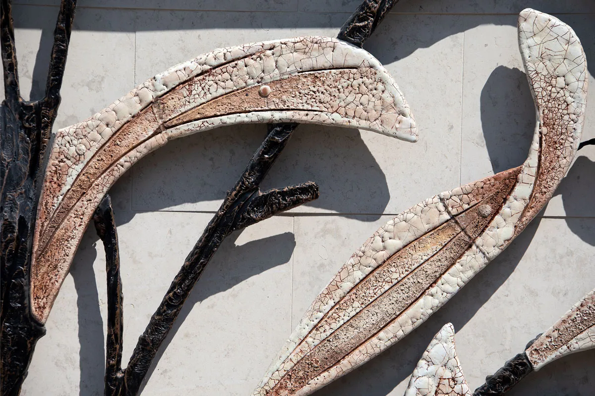 Керамика в экстерьере