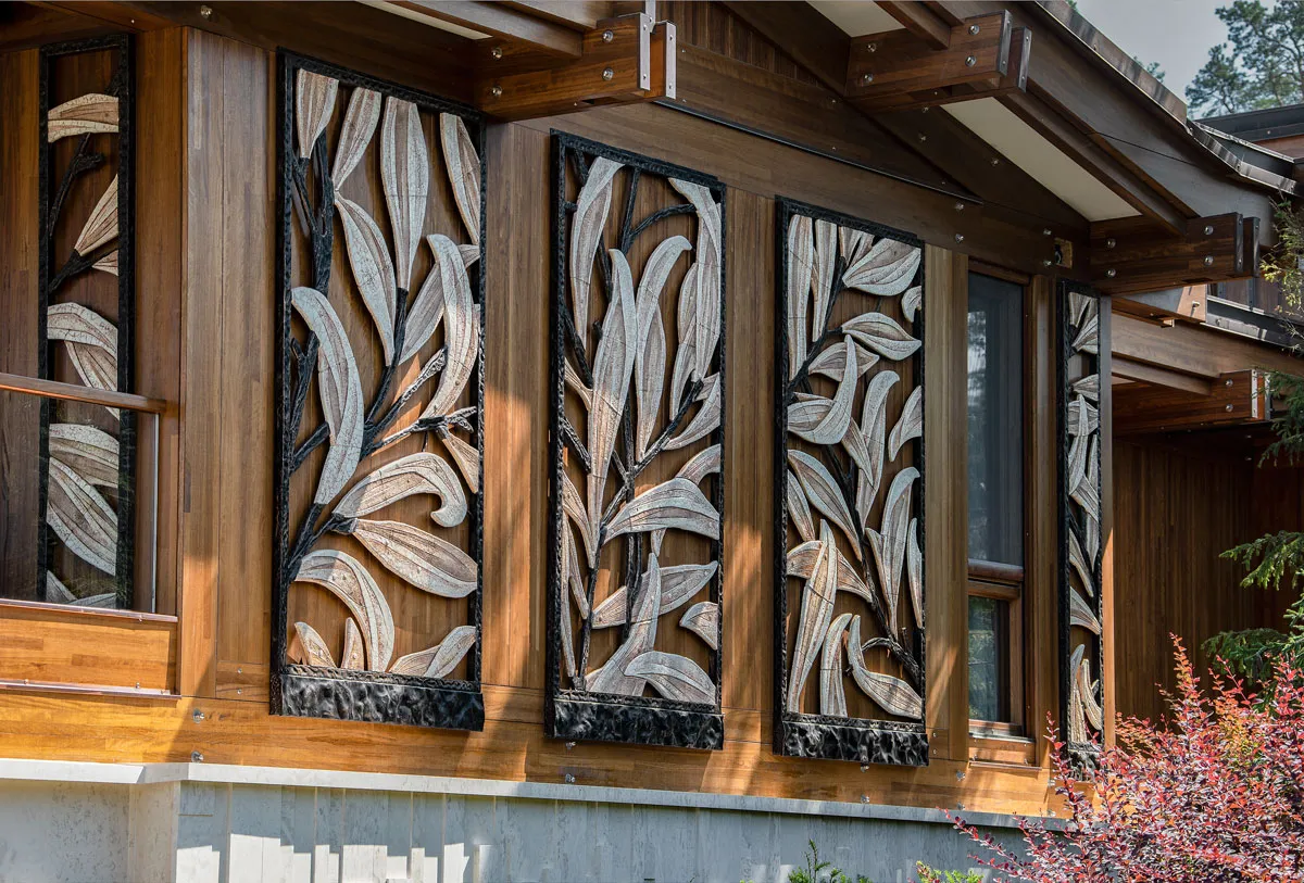 Керамика в экстерьере