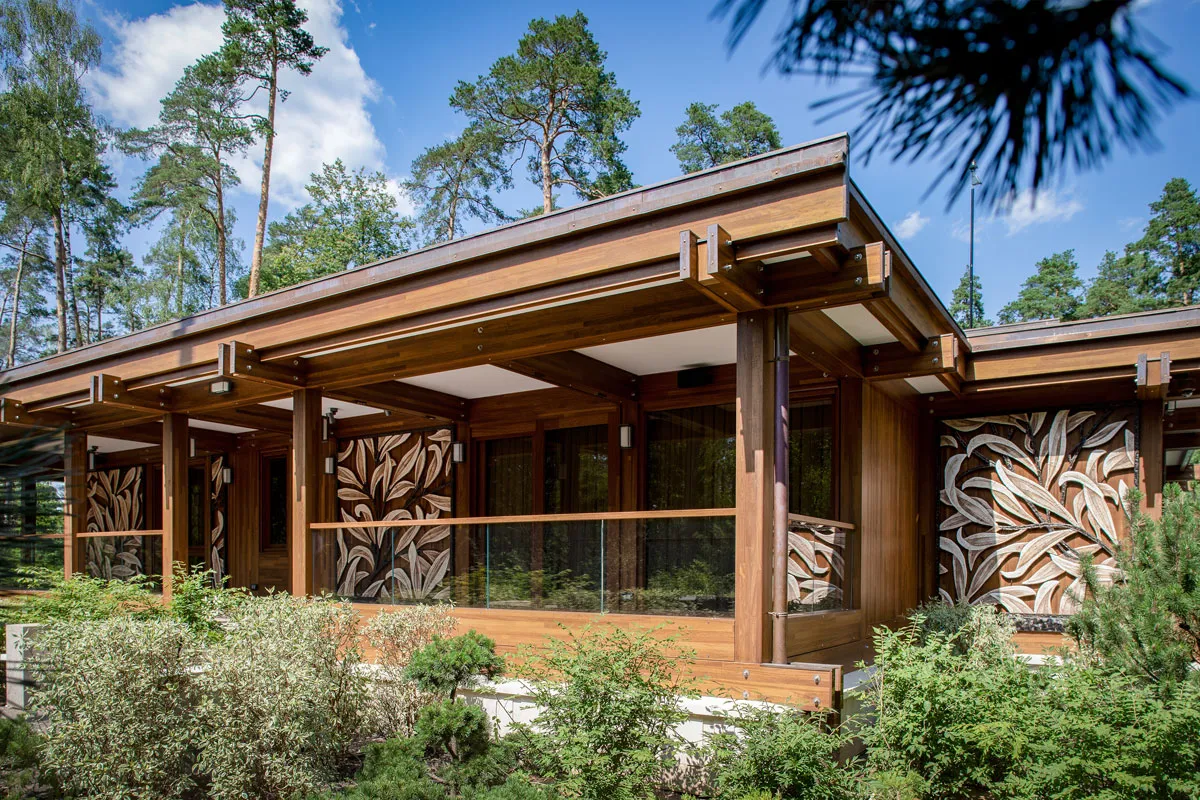 Керамика в экстерьере