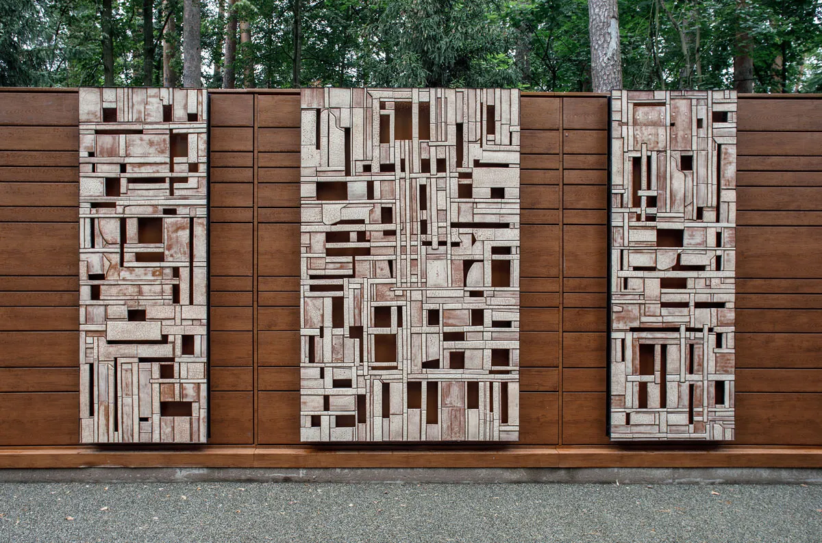 Керамика в экстерьере