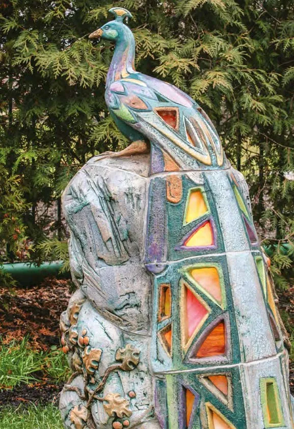 Керамика в экстерьере