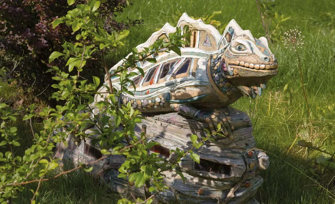 Керамика в экстерьере