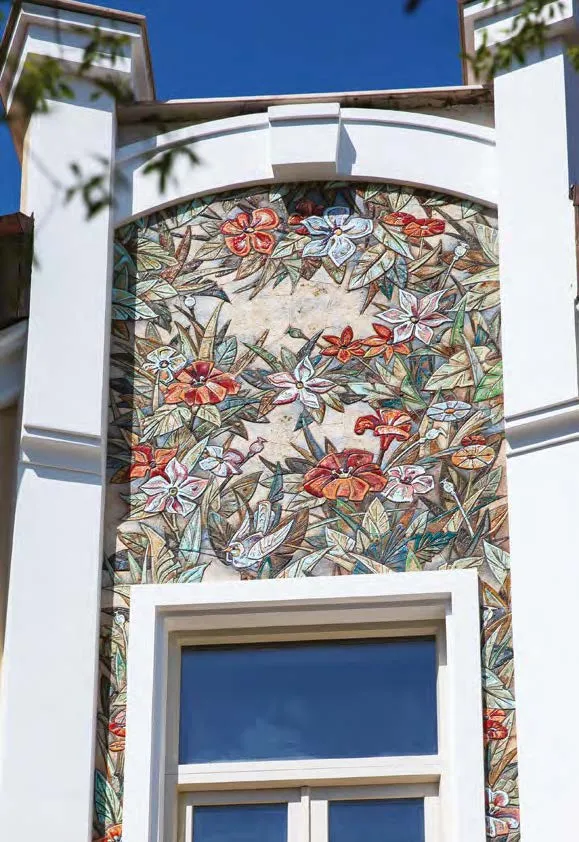 Керамика в экстерьере