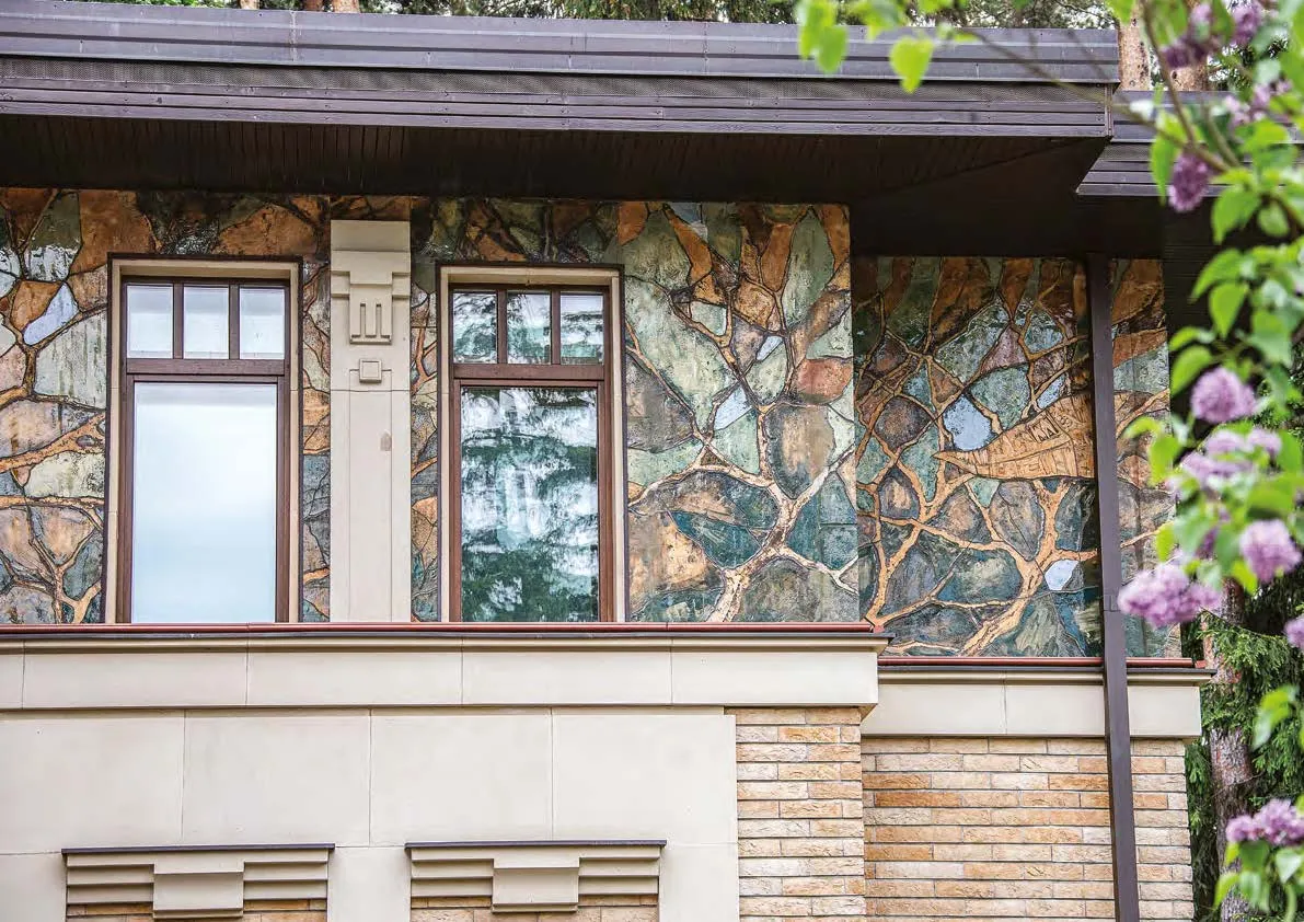 Керамика в экстерьере