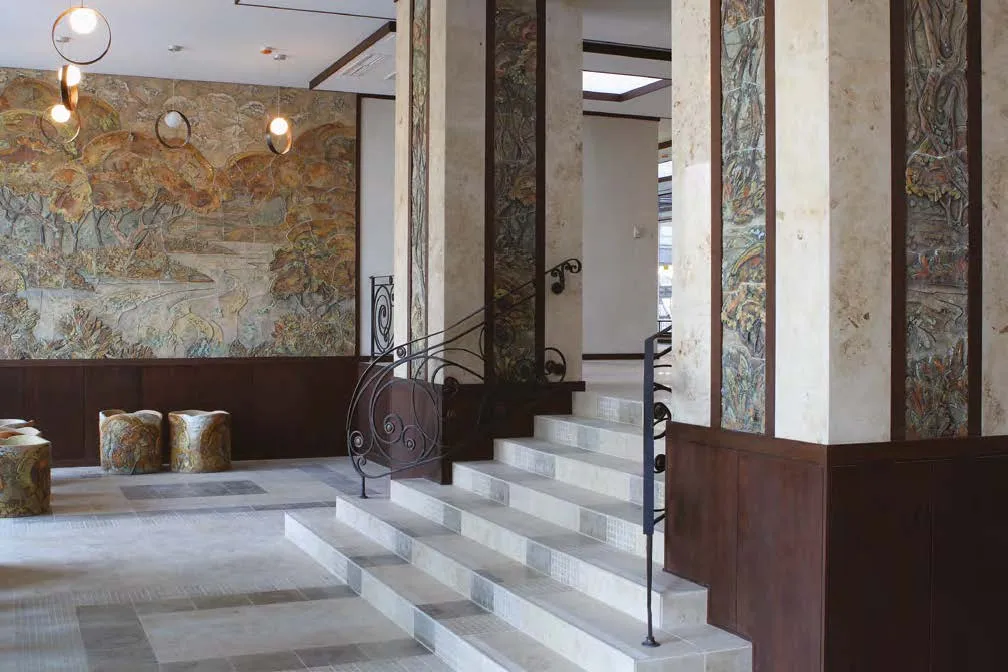 Керамика в интерьере